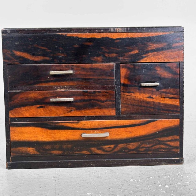 Vintage Japanese Sewing Box, 1920s For Sale - Image 11 of 11