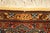 Textile 1940s Ivory Medallion Antique Persian Tabriz Rug 5'9" X 8'10" Knotted Pile Wool Carpet For Sale - Image 7 of 7