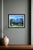 Farmhouse Three Cottages Beneath the Santa Ynez Mountains, Original Oil Painting For Sale - Image 3 of 10