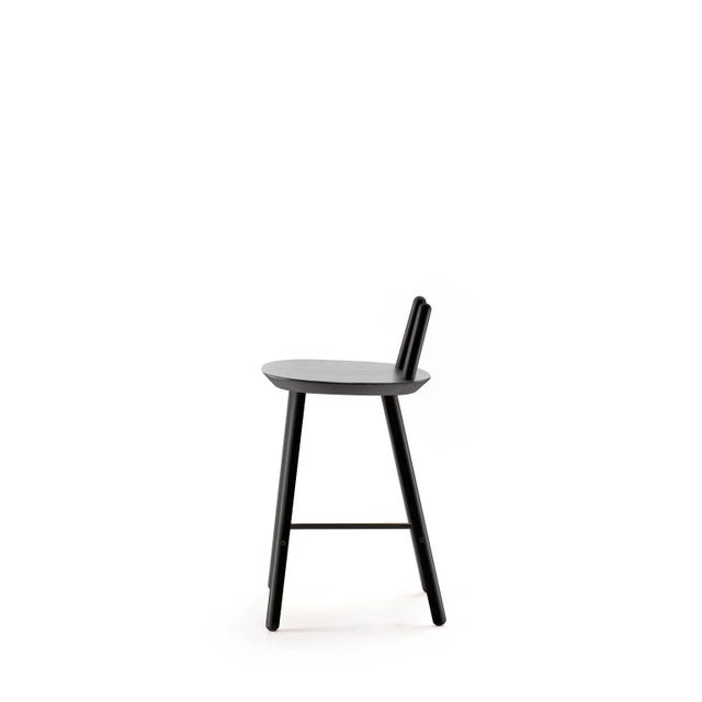 Contemporary Black Naïve Semi Bar Chair by etc.etc. for Emko For Sale - Image 3 of 5