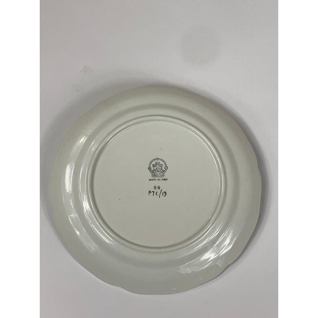Vintage Italian Trompe l'Oeil Almond Shells on a Plate - Este For Sale - Image 4 of 7