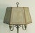 Metal 1920s Rembrandt Floor Lamp With Art Deco Mica Shade For Sale - Image 7 of 11
