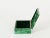 Mid-Century Modern Italian Jewelry Decorative Box in Green Malachite Marble, 1950s For Sale - Image 6 of 14