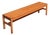 Vintage Scandinavian Pine Bench by Ilmari Tapiovaara for Laukaan Puu, 1960 For Sale