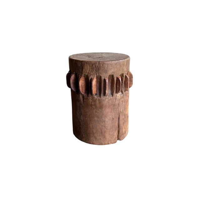 1970s Solid Teak Sugar Cane Crusher / Grinder From Java, Indonesia C. 1970 For Sale - Image 5 of 7