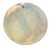 English Gilt Framed Convex Mirror in the Regency Style (Dia 15 1/2) For Sale In Austin - Image 6 of 6