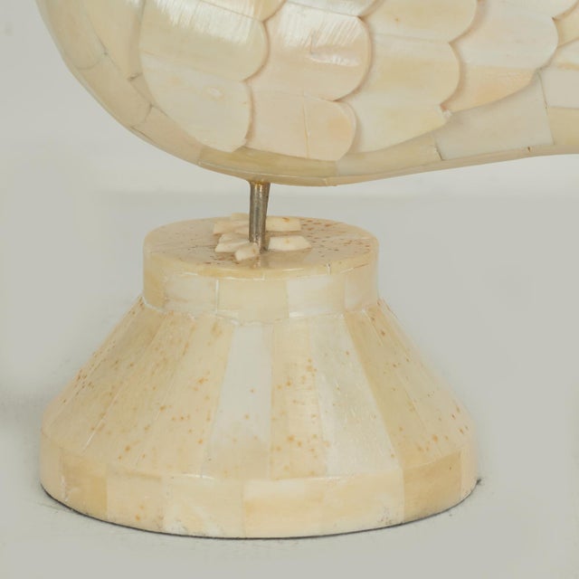 Vintage Pair of Anglo Indian Bone Birds For Sale - Image 13 of 13