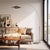 Featuring a sweeping silhouette, the Float Arc Lamp is a Modern arc lamp with a Satin Nickel finish and a substantial...