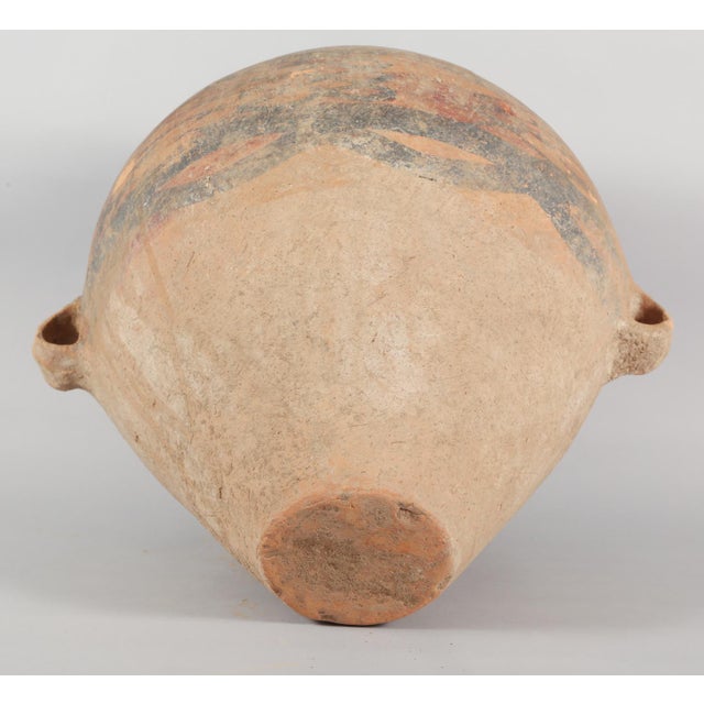Chinese Neolithic Painted Ovoid Pottery Jar, Machang Period #7 For Sale - Image 10 of 12