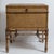 Mid-Century Modern Vintage Faux Bamboo Trunk on Stand With Compartment For Sale - Image 3 of 17