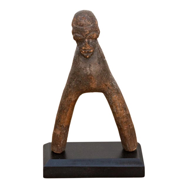 Patinated Wooden African Slingshot For Sale