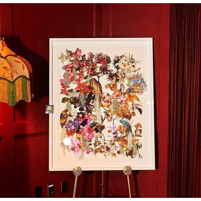 "The Voyeur" Original by Barbara Wildenboer The Voyeur depicts the spring blooms that bring the Creature so much joy...