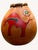 Janet Reed Koed Malachite Beads Buffalo Painted Gourd Ritual Baskets Sw Folk Art For Sale - Image 4 of 13