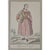 1797 Swiss Costume Hand-Colored Engraving: "Paysanne de Zurich" Enhance your collection or decor with this genuine late...