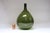 Vintage Italian Green Blown Glass Bulbous Form Demijohn Carboy For Sale In New York - Image 6 of 18