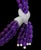 The School of Paris 700 Ct Natural Amethyst Multi Layer Bead Necklace in Platinum with 9 Ct Diamonds For Sale - Image 3 of 18
