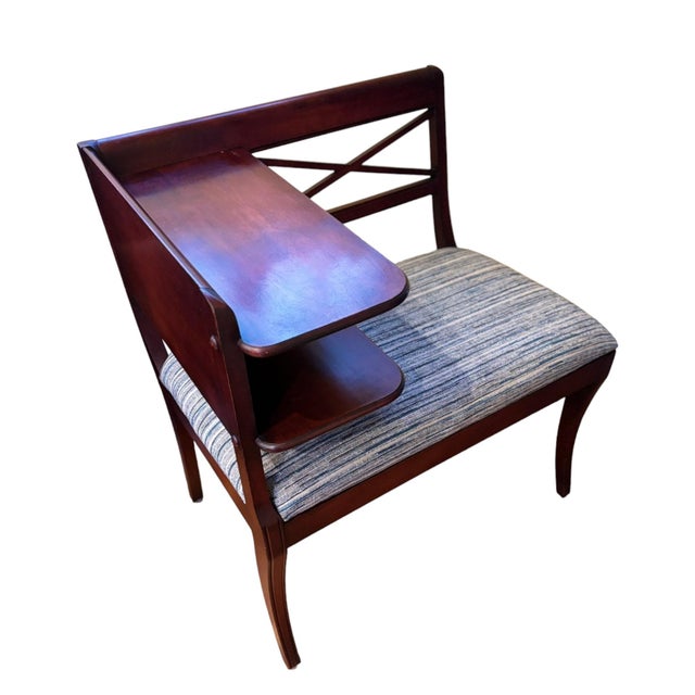 Mid 20th Century Telephone "Gossip" Bench For Sale - Image 6 of 8