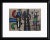"Cartones 18: Personnage Et Oiseau" Framed Lithograph by Joan Miro For Sale