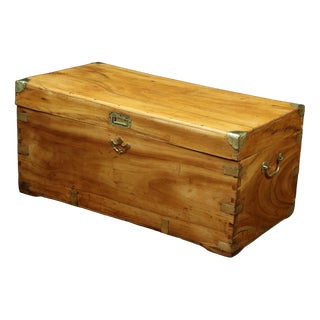 Camphor and Brass Buffet, 1890s For Sale