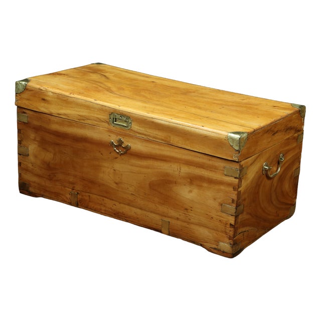 Camphor and Brass Buffet, 1890s For Sale