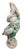 Vintage Hand-Painted Cast Stone Cockatoo Garden Statue For Sale - Image 4 of 7