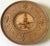 Wood 8" Burned & Carved Wood Decorative Plates - A Pair For Sale - Image 7 of 10