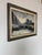 A captivating 1970s vintage Impressionist oil on canvas painting depicting a moody Parisian street scene, featuring the...