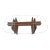 Gustav Gaarde Trekanten Oblong Teak and Glass Table For Sale