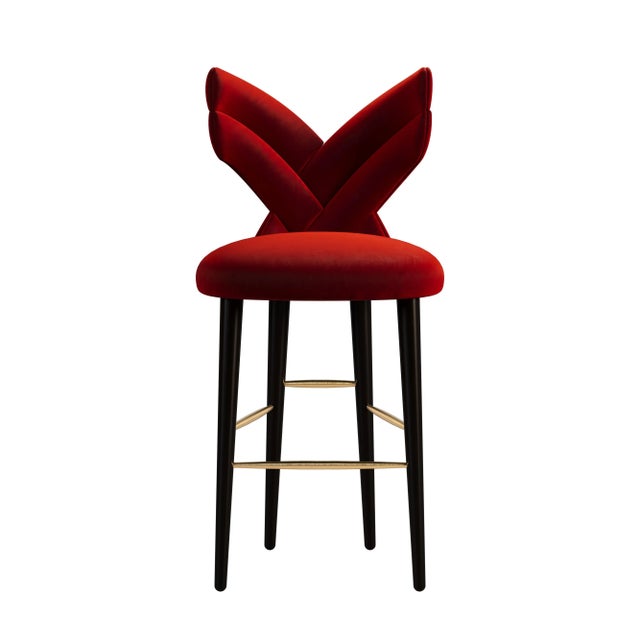 Luna Bar Chair by Ottiu For Sale - Image 9 of 11