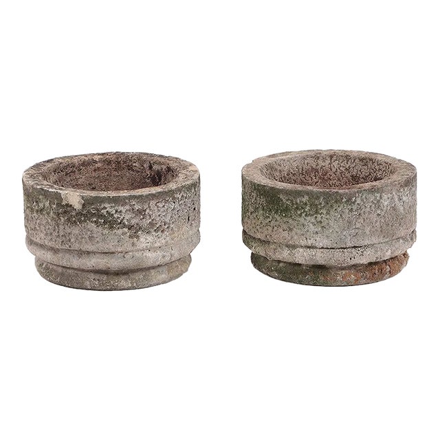 Pair of French Stone Planters 1950 For Sale