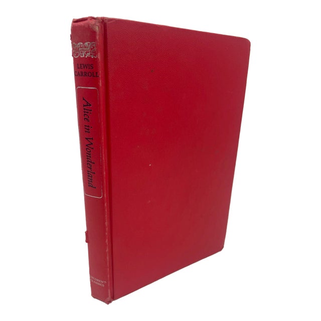 Alice's Adventures in Wonderland by Lewis Carroll 1945 Vintage Hardcover Book For Sale