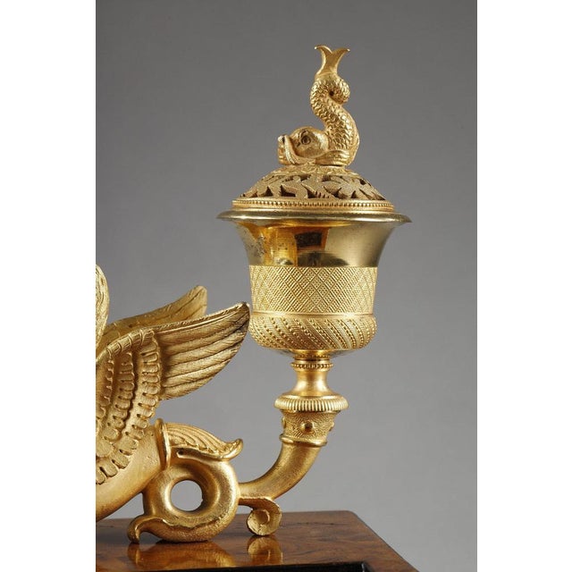 French Empire Inkwell, 1810 For Sale - Image 10 of 18