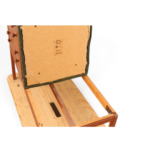 Tingströms Mid 20th Century "Casino" Telephone Bench in Teak by Sven Engström + Gunnar Myrstrand For Sale - Image 4 of 6