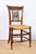 Pair of Antique Rush Seat Chairs For Sale In San Diego - Image 6 of 12