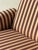 Ray Wilkes “Chiclet” Lounge Chair for Herman Miller in Striped Cotton Jacquard For Sale - Image 11 of 12