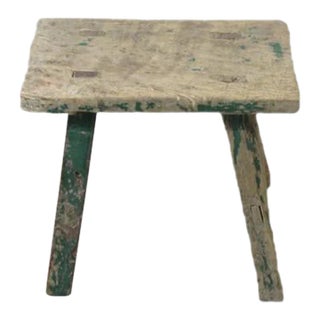 Vintage Shandong Farmer's Stool or Accent Table For Sale