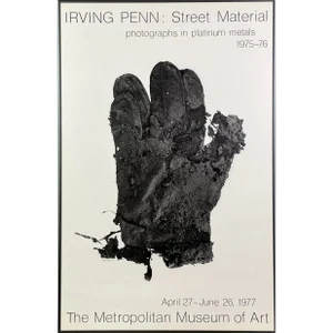 1977 Original Irving Penn Met Exhibition Print, Framed