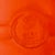 Round Space Age Wall Mirror in Orange, France, 1970s For Sale - Image 11 of 12