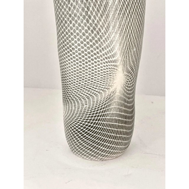 Early 21st Century Lauren Kaplan Abstraction Stoneware Vessels - A Pair For Sale - Image 5 of 12