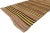 Vintage Turkish Striped Kilim Rug with Mid-Century Modern Style 04'06 x 11'06. With its warm hues and rugged beauty, this...
