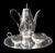 Silver German Art Deco Tea or Coffee Service by Jakob Grimminger, Set of 4 For Sale - Image 8 of 8