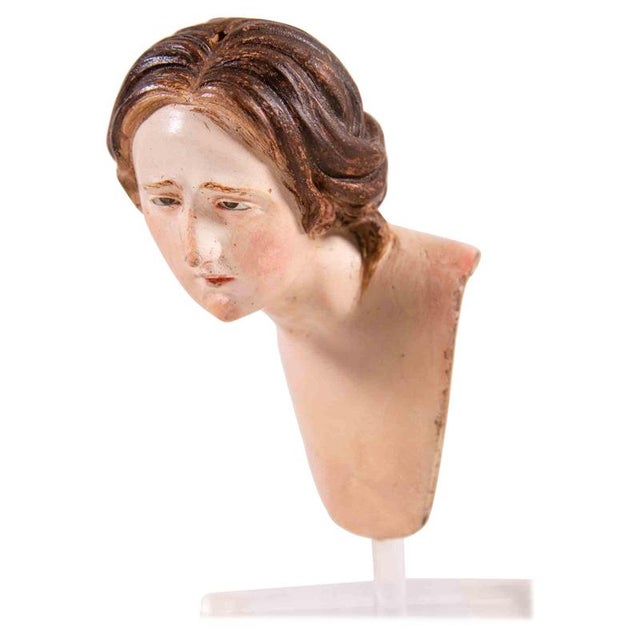 Head of Woman, Italy, 18th Century For Sale - Image 6 of 6