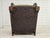 Mid-Century Modern Danish Lounge Chair in Velour and Carved Oak, 1950s For Sale - Image 3 of 18