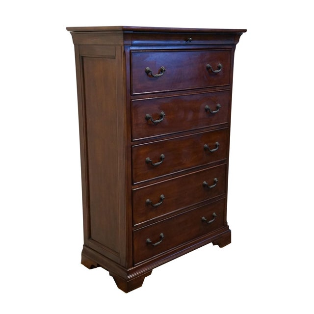 Aspenhome Solid Cherry Contemporary Traditional Style 40" Chest of Drawers For Sale - Image 4 of 12