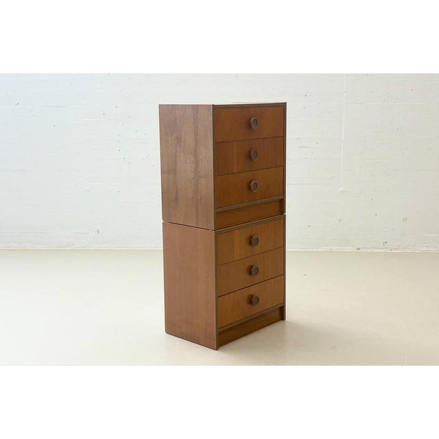 Mid-Century Modern Teak Bedside Tables, 1960s, Set of 2 For Sale - Image 10 of 16
