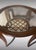 Mid 20th Century Paolo Buffa Style Art Deco Italian Walnut Side Table With Beveled Glass Top For Sale - Image 9 of 18
