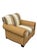 Hickory Chair Roll-Arm Club Chair With Striped Cushions & Nailhead Trim For Sale In Charlotte - Image 6 of 8