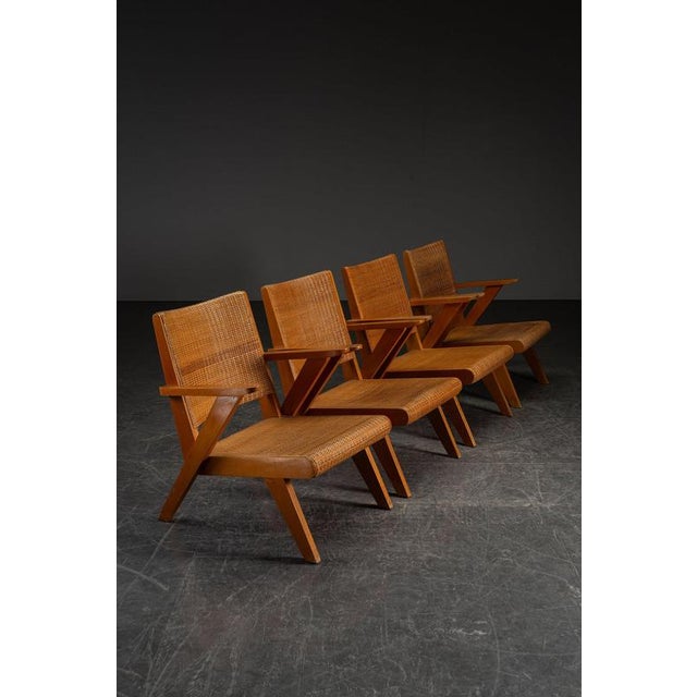 1960s Rohé Modernist Armchair Set Rohé period: 1960s origin: The Netherlands dimensions (cm): h74 x w60 x d60 cm (sh35 /...