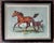 Impressionist Vintage 1961 Framed Print of a Horse Running With Colt For Sale - Image 3 of 8