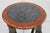 Mid-Century Egyptian Revival Style Round Stone-Top Accent Table With Sculptural Winged Griffins. For Sale In Naples, FL - Image 6 of 12